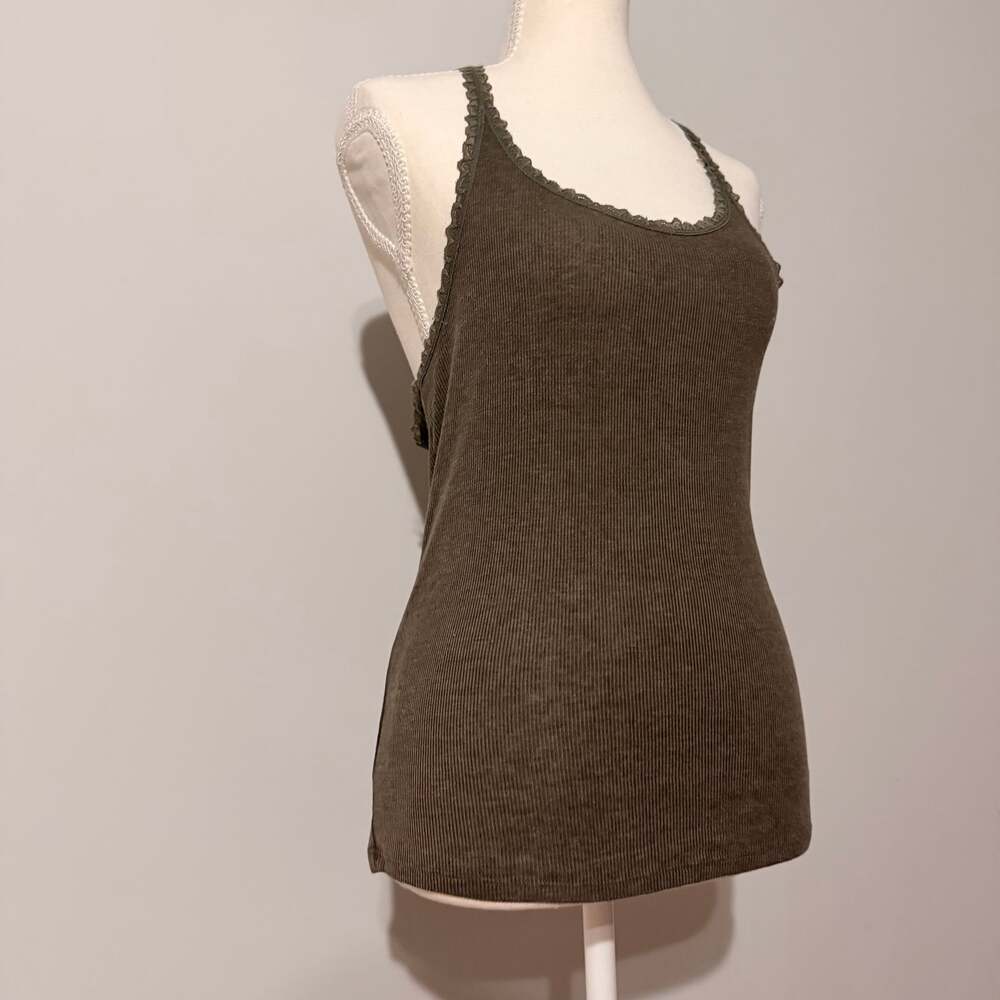 Aerie Ribbed Trim Tank Top - Picture 2 of 6